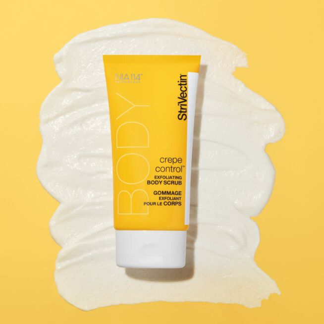 Crepe Control™ Exfoliating Body Scrub with texture