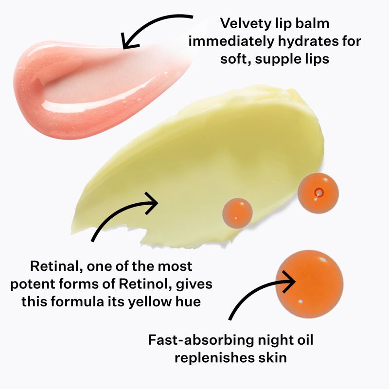 Velvety lip balm immediately hydrates for soft, supple lips. Retinal, one of the most potent forms of Retinol, gives this moisturiser its yellow hue. S.T.A.R Light ol is a fast absorbing night oil to replenish skin