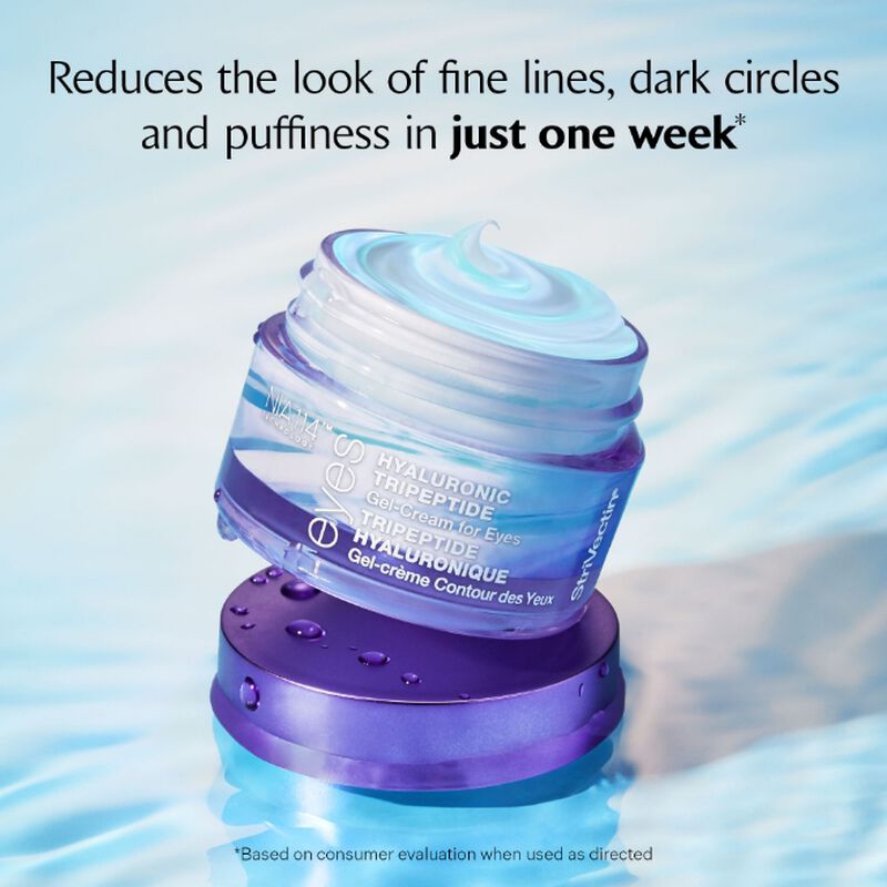 Reduces the look of fine lines, puffiness and dark circles in just 1 week