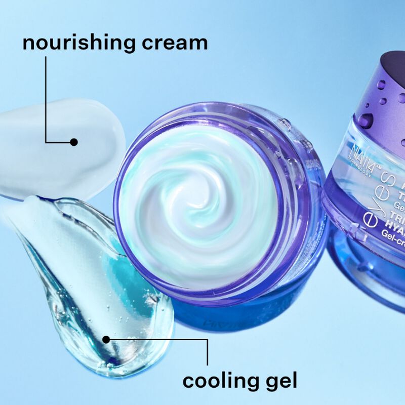 Nourishing Cream & a Cooling Gel in one