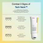 Combat 3 signs of Tech Neck (deep horizontal creases on the neck, increase in lines on the neck and loss of definition along the jaw bone) 