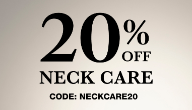20% Off Neck creams with code NECKCARE20
