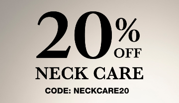 20% Off Neck creams with code NECKCARE20